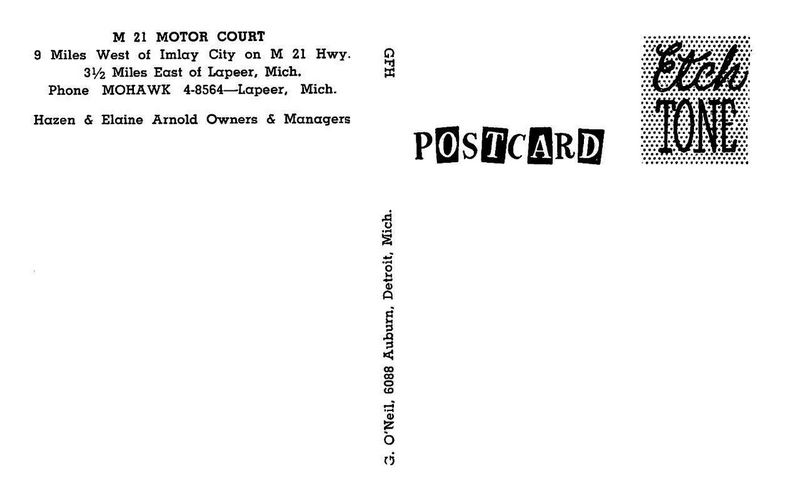 M-21 Motor Court - From Web Listing (newer photo)